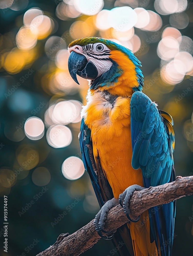 parrot isolated on cute background parrot isolated on cute background