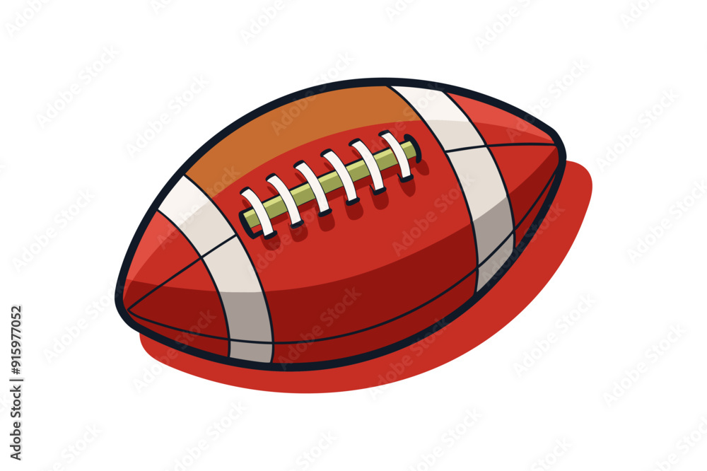 american football isolated on white american football isolated on white