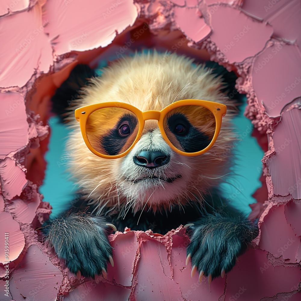 Cool Panda in Sunglasses Cool Panda in Sunglasses