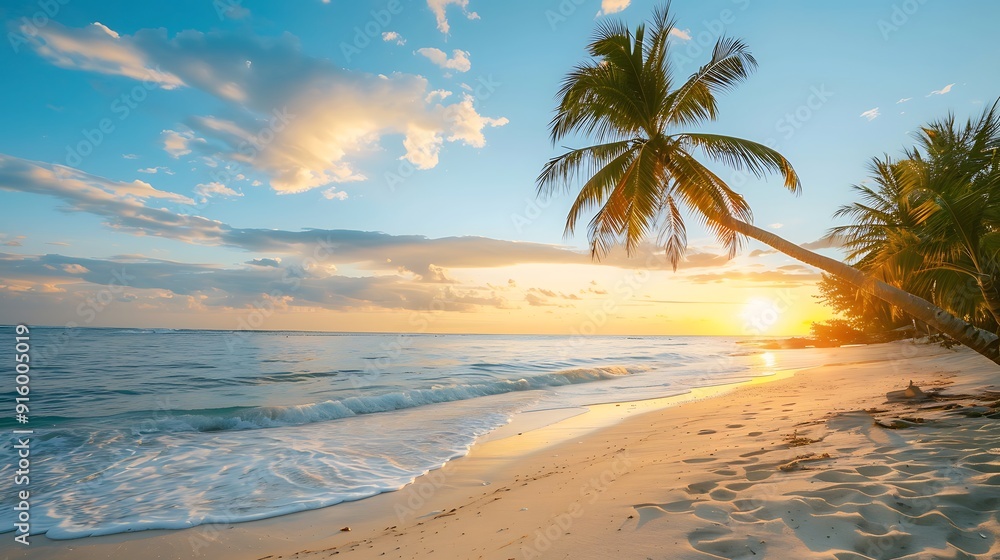 Fototapeta premium Tropical Sunset Beach