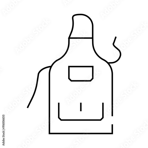 vintage pot kiln line icon vector. vintage pot kiln sign. isolated contour symbol black illustration