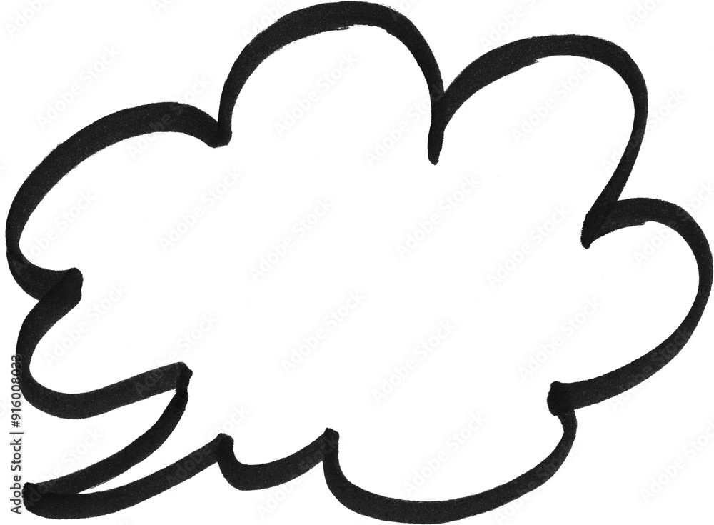 Speech bubble Abstract hand drawing shape, scribble comic emoticon element isolated on white background . Speech bubble Abstract hand drawing shape, scribble comic emoticon element isolated on white background .