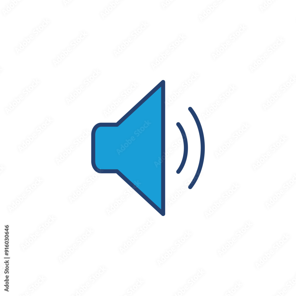 Speaker icon vector. volume icon vector. loudspeaker icon vector. sound symbol Speaker icon vector. volume icon vector. loudspeaker icon vector. sound symbol