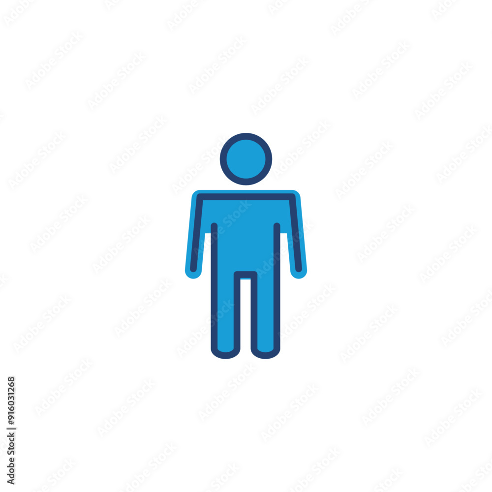 Man icon vector. male icon vector. human symbol Man icon vector. male icon vector. human symbol