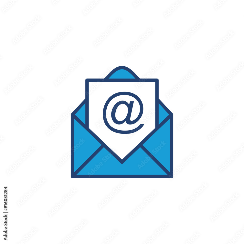 Mail icon vector. email icon vector. E-mail icon. Envelope illustration Mail icon vector. email icon vector. E-mail icon. Envelope illustration