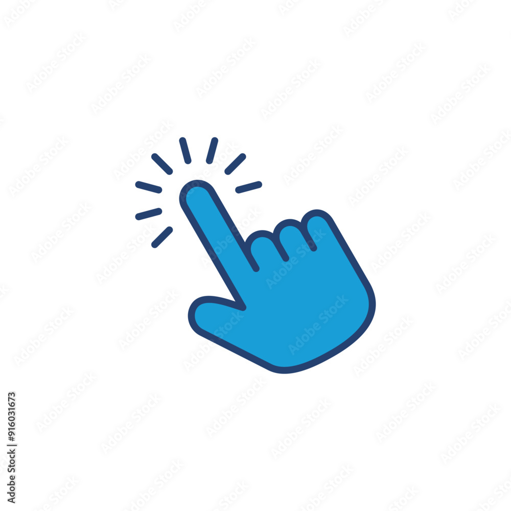 Hand cursor icon. cursor icon vector. hand cursor icon click Hand cursor icon. cursor icon vector. hand cursor icon click