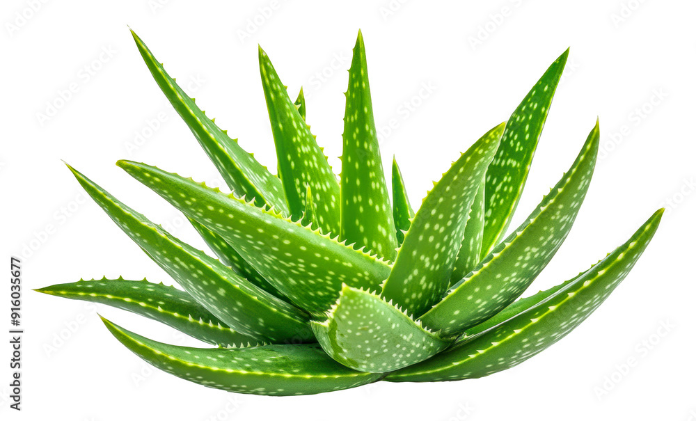 Aloe vera plant in bright light setting, cut out - stock png. Aloe vera plant in bright light setting, cut out - stock png.