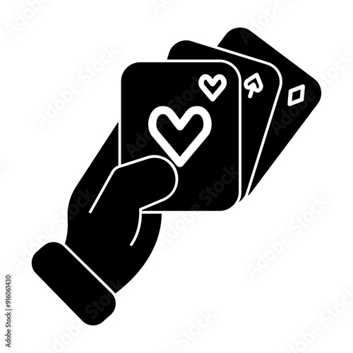 card game Solid icon