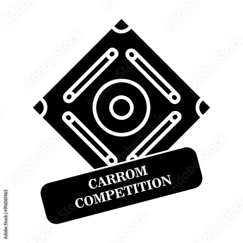 carrom competition Solid icon