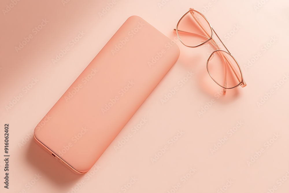 Elegant Eyeglass Case Mockup for Product Showcase Elegant Eyeglass Case Mockup for Product Showcase