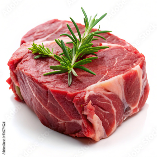 raw beef steakmeat, beef, raw, steak, food, pork, red, fresh, fillet, uncooked, white, barbecue, rosemary, isolated, dinner, protein, cut, butcher, board, chop, ingredient, meal, cooking, sirloin, fat photo