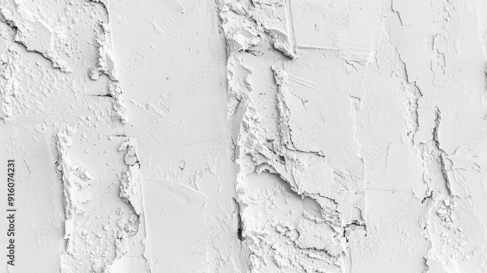 Fototapeta premium White Concrete Wall Texture Background for Presentations and Web Templates with Text Space.