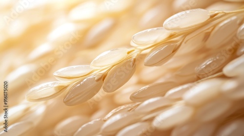 Macro Photography of Rice Grains photo