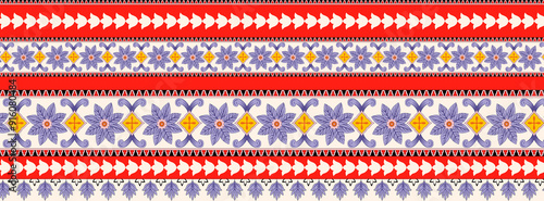 seamless knitted pattern