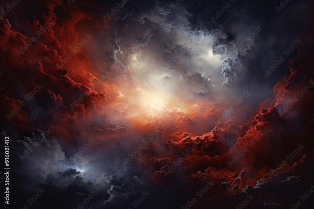 Naklejka premium Beautiful big space explosion in universe. Abstract background with shining stars and milky way. Galaxy, neutron star in the space. Science and astronomy concept