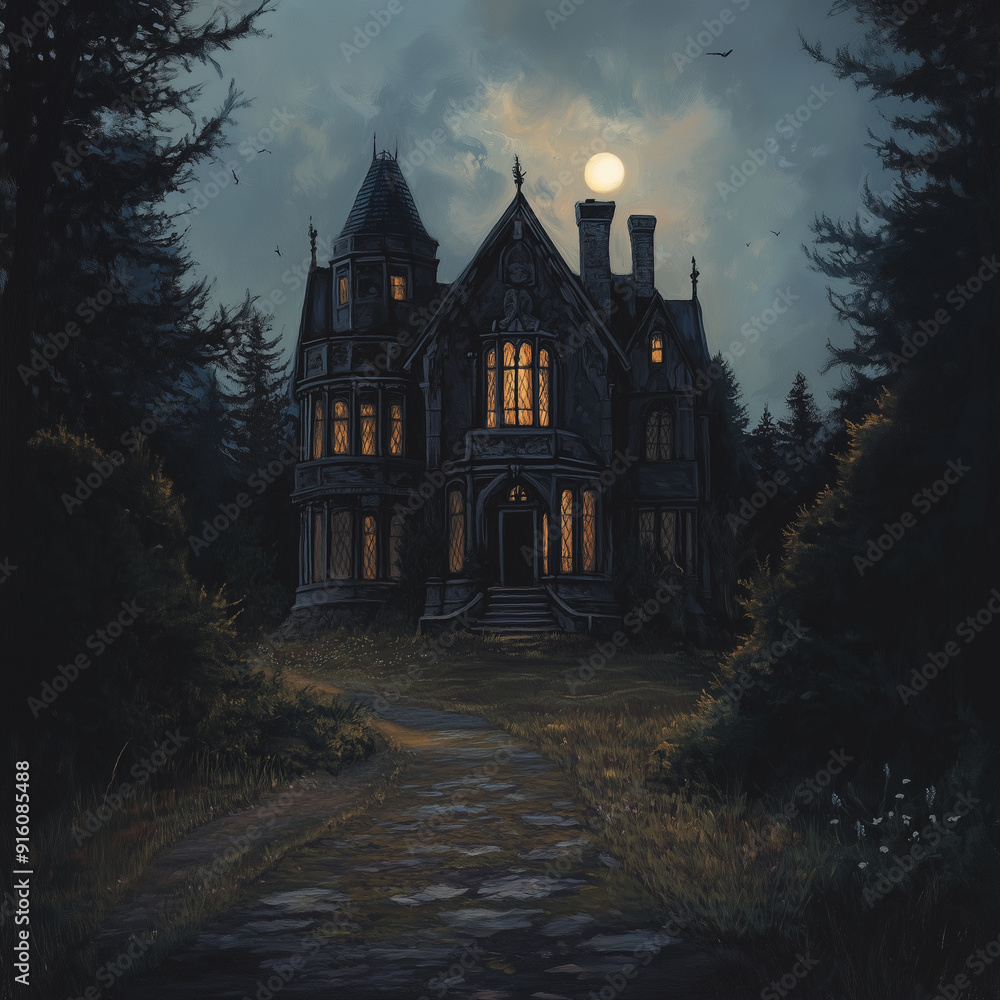 haunted house in the woods haunted house in the woods