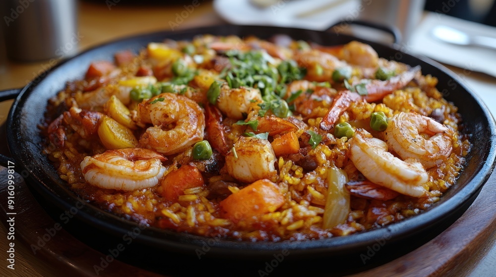 Spanish Seafood Paella Spanish Seafood Paella