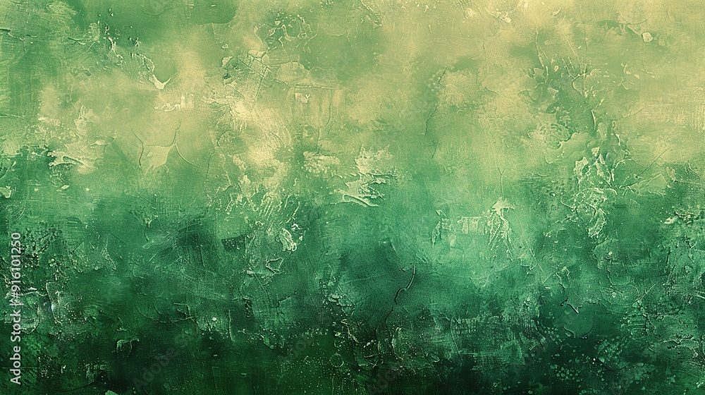 Abstract Green Background with Watercolor Texture Abstract Green Background with Watercolor Texture