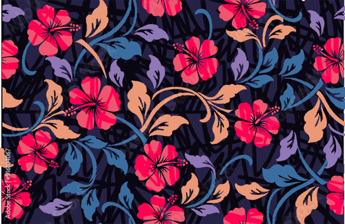 Batik Indonesian: is a technique of wax-resist dyeing applied to whole cloth, or cloth made using this technique originated from Indonesia.