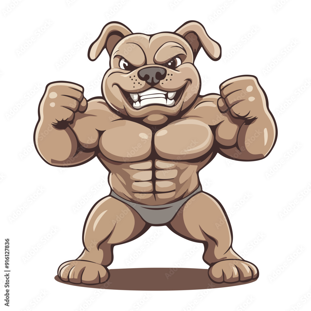 vector illustration icon about muscular animals vector illustration icon about muscular animals