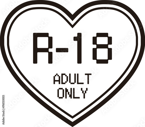 R18マークのアイコン2