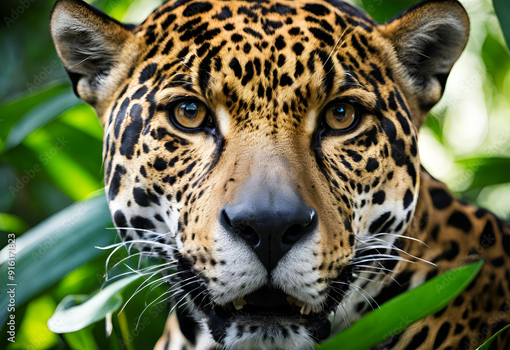 Obraz premium close up of a leopard