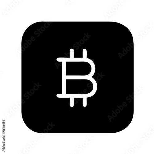 Bitcoin icon Pictogram 