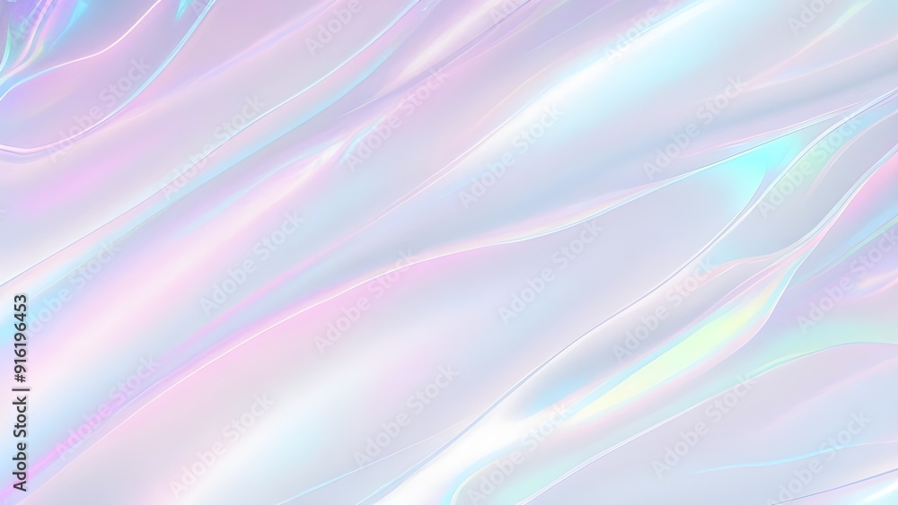 Holographic background seamless trendy iridescent light foil texture. Soft holographic pastel unicorn marble background pattern. Modern pearlescent blurry abstract swirl illustration.
Holographic background seamless trendy iridescent light foil texture. Soft holographic pastel unicorn marble background pattern. Modern pearlescent blurry abstract swirl illustration.