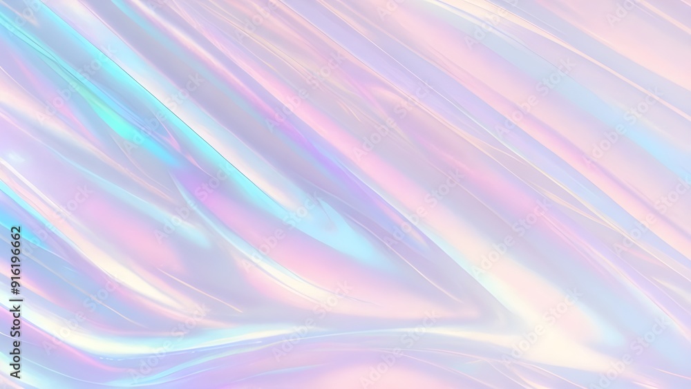 Holographic background seamless trendy iridescent light foil texture. Soft holographic pastel unicorn marble background pattern. Modern pearlescent blurry abstract swirl illustration.
Holographic background seamless trendy iridescent light foil texture. Soft holographic pastel unicorn marble background pattern. Modern pearlescent blurry abstract swirl illustration.