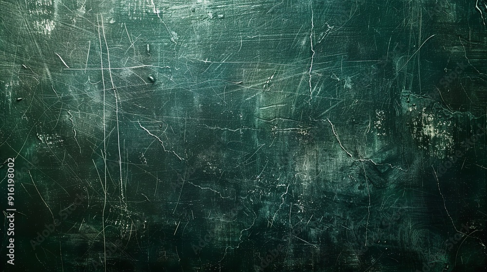 Old Green Chalkboard Texture Background Close-Up Old Green Chalkboard Texture Background Close-Up