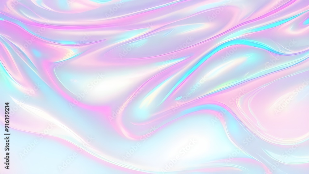 Holographic background seamless trendy iridescent light foil texture. Soft holographic pastel unicorn marble background pattern. Modern pearlescent blurry abstract swirl illustration. Holographic background seamless trendy iridescent light foil texture. Soft holographic pastel unicorn marble background pattern. Modern pearlescent blurry abstract swirl illustration.