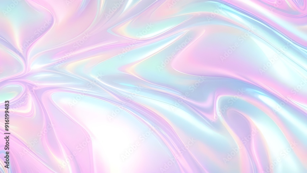 Holographic background seamless trendy iridescent light foil texture. Soft holographic pastel unicorn marble background pattern. Modern pearlescent blurry abstract swirl illustration. Holographic background seamless trendy iridescent light foil texture. Soft holographic pastel unicorn marble background pattern. Modern pearlescent blurry abstract swirl illustration.