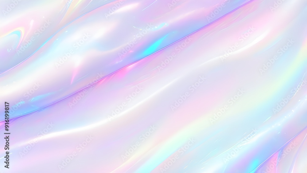 Holographic background seamless trendy iridescent light foil texture. Soft holographic pastel unicorn marble background pattern. Modern pearlescent blurry abstract swirl illustration. Holographic background seamless trendy iridescent light foil texture. Soft holographic pastel unicorn marble background pattern. Modern pearlescent blurry abstract swirl illustration.