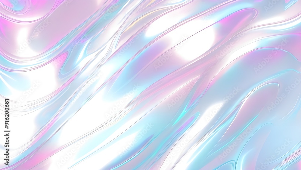 Holographic background seamless trendy iridescent light foil texture. Soft holographic pastel unicorn marble background pattern. Modern pearlescent blurry abstract swirl illustration. Holographic background seamless trendy iridescent light foil texture. Soft holographic pastel unicorn marble background pattern. Modern pearlescent blurry abstract swirl illustration.