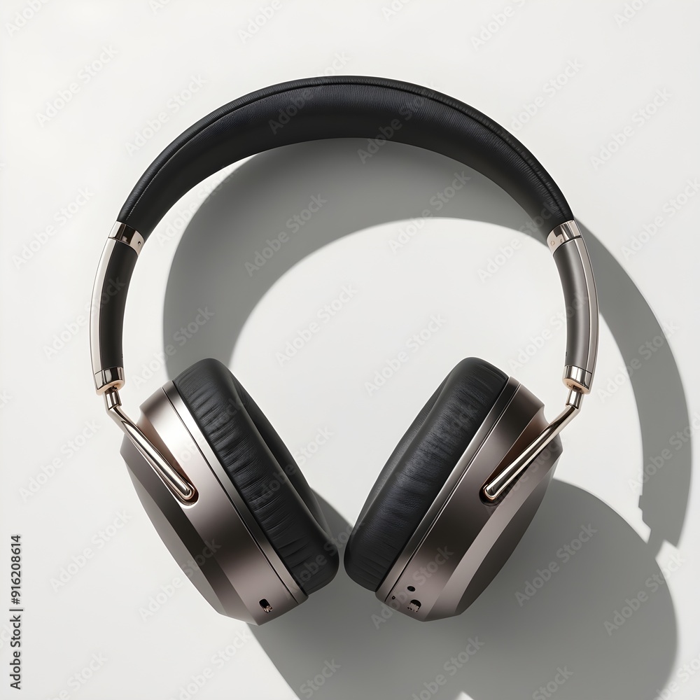 Fototapeta premium headphones isolated on white background