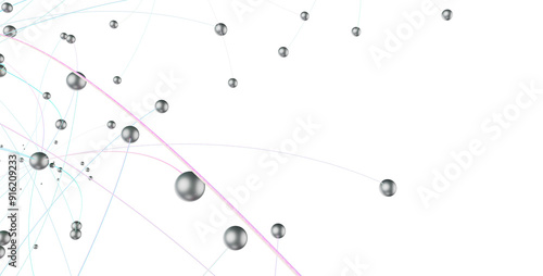 Multi color connected lines...