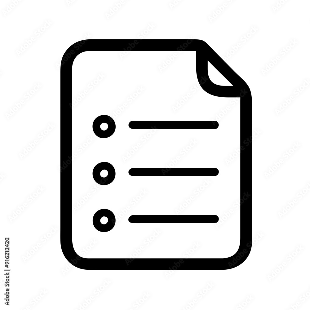 Paper for checking stock Pictogram Paper for checking stock Pictogram