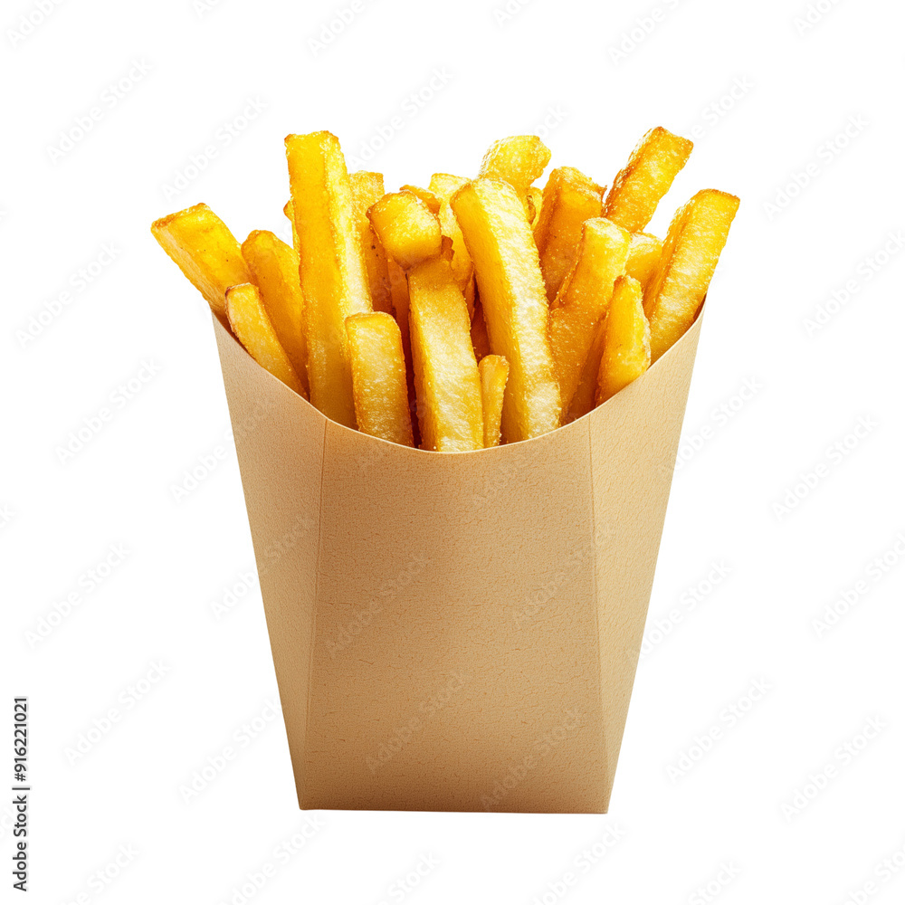 French fries in a box. French fries in a box.