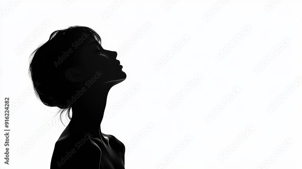 Minimalist style character silhouettes create a sharp contrast between black and white, showcasing a visual contrast of simple lines. Highlighting the artistic expression of simplicity and abstraction Minimalist style character silhouettes create a sharp contrast between black and white, showcasing a visual contrast of simple lines. Highlighting the artistic expression of simplicity and abstraction