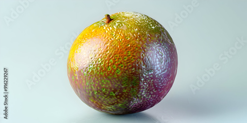 3D Render of a Mango with Mold Illustration photo