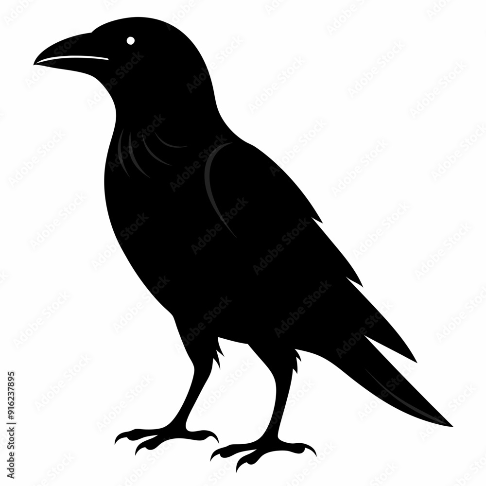 Crow isolated on white background, crow vector illustration, bird on a branch vector art, crow silhouette, bird vector icon, peacock on a branch line art, eps, raven on a branch cartoon Crow isolated on white background, crow vector illustration, bird on a branch vector art, crow silhouette, bird vector icon, peacock on a branch line art, eps, raven on a branch cartoon
