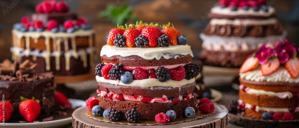 The concept of National Cake Day The concept of National Cake Day