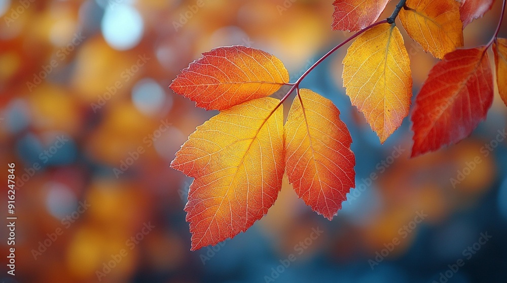 Autumn Park with Beautiful Yellow, Red, and Orange Leaves, Scenic and Vibrant - Generative AI Autumn Park with Beautiful Yellow, Red, and Orange Leaves, Scenic and Vibrant - Generative AI