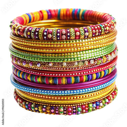 Wallpaper Mural Bangles isolated on transparent background. Torontodigital.ca