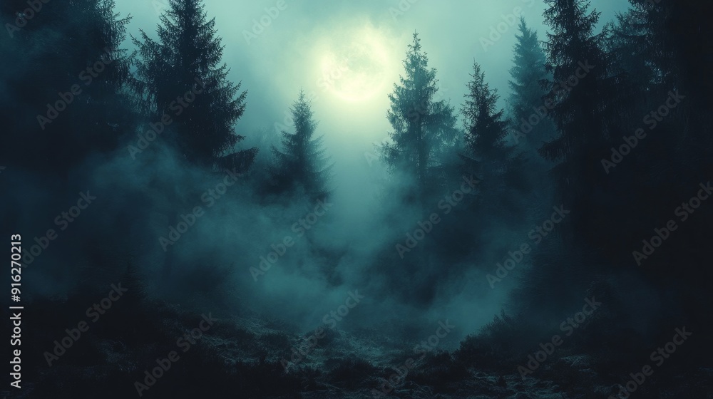 Fototapeta premium 怪しげな森