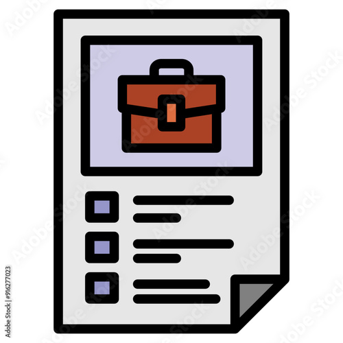 Job Description Icon