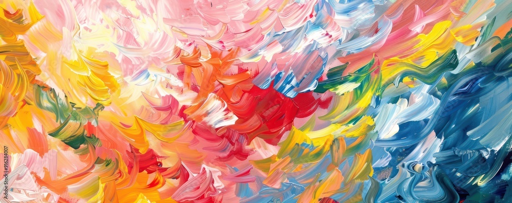 Abstract Colorful Swirls. Abstract Colorful Swirls.