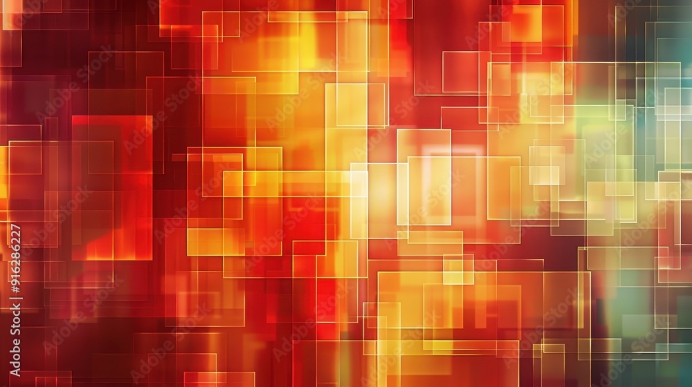 Colorful abstract design featuring overlapping geometric shapes and warm hues, creating a dynamic visual experience Colorful abstract design featuring overlapping geometric shapes and warm hues, creating a dynamic visual experience