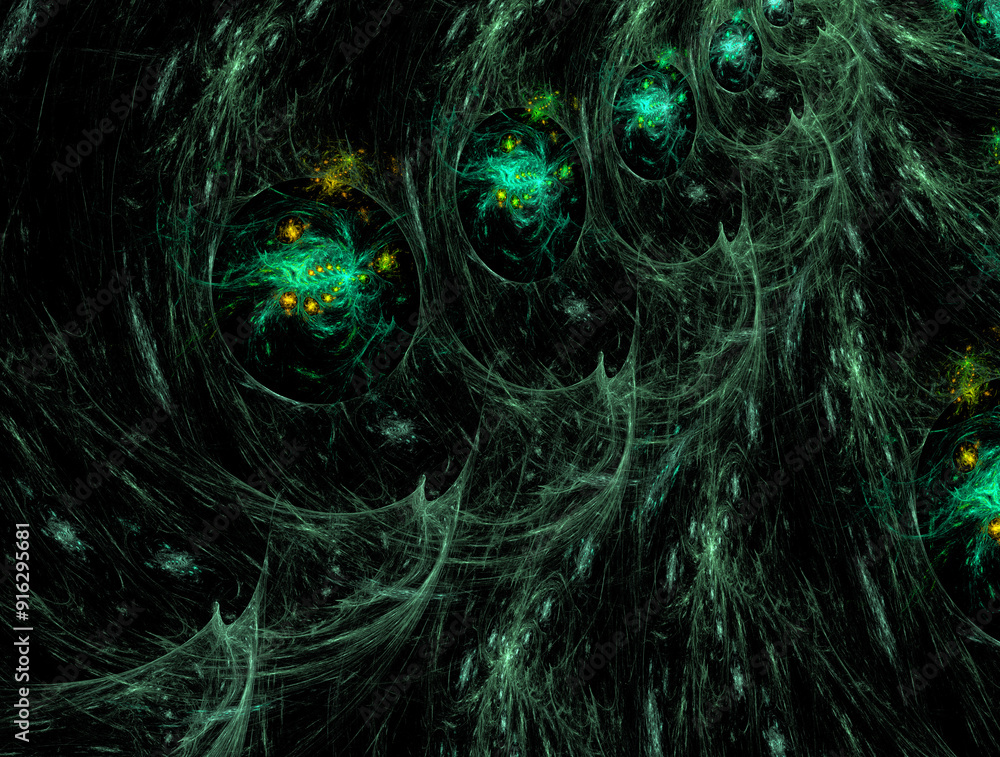 Obraz premium Imaginatory fractal abstract background Image