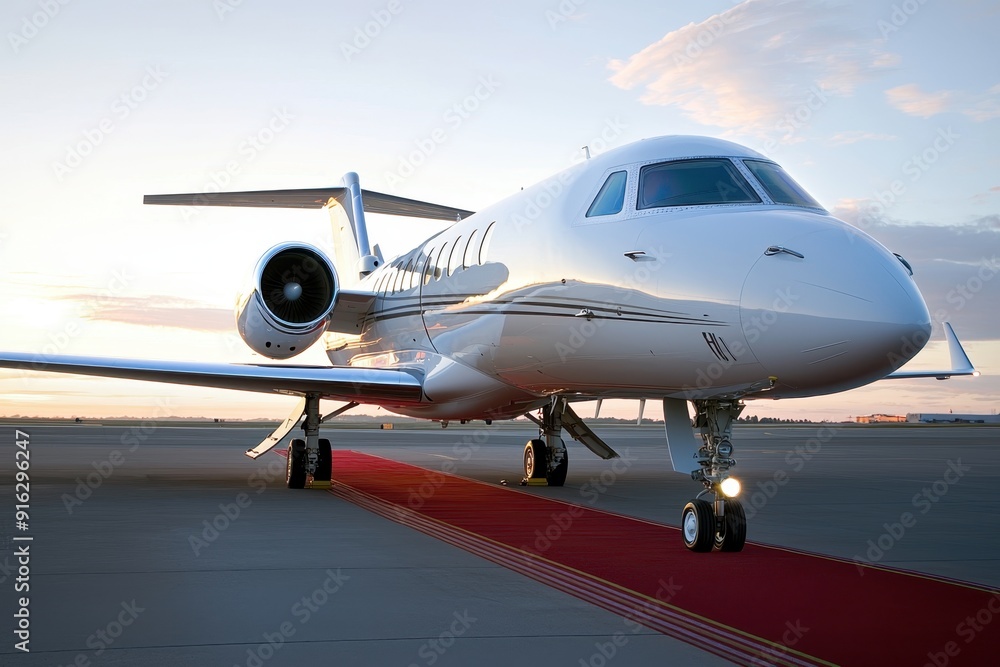 Ultimate Luxury: Private Jet with Red Carpet Unveiled on Tarmac for VIP Travel Experience Ultimate Luxury: Private Jet with Red Carpet Unveiled on Tarmac for VIP Travel Experience